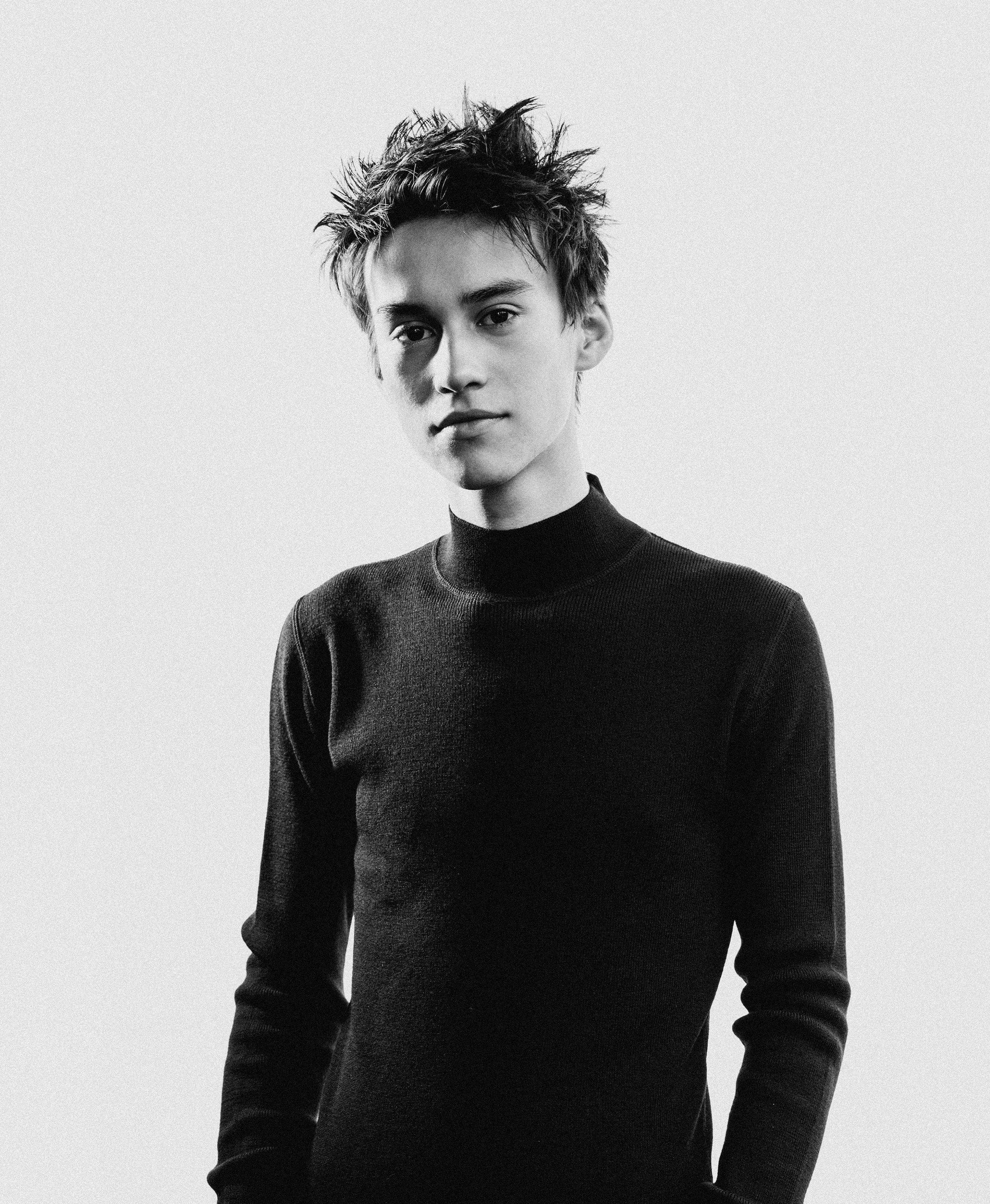 Jacob Collier in Black and white